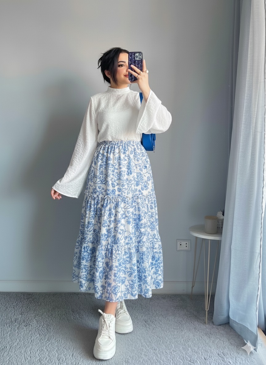 Two-piece Skirt Set NL022 - Image 2