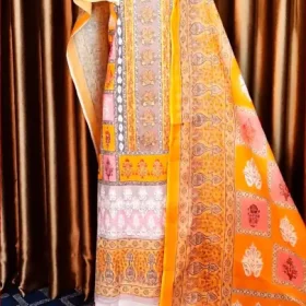 ZamZam Luxury Swiss Lawn 3pcs (NL0207)