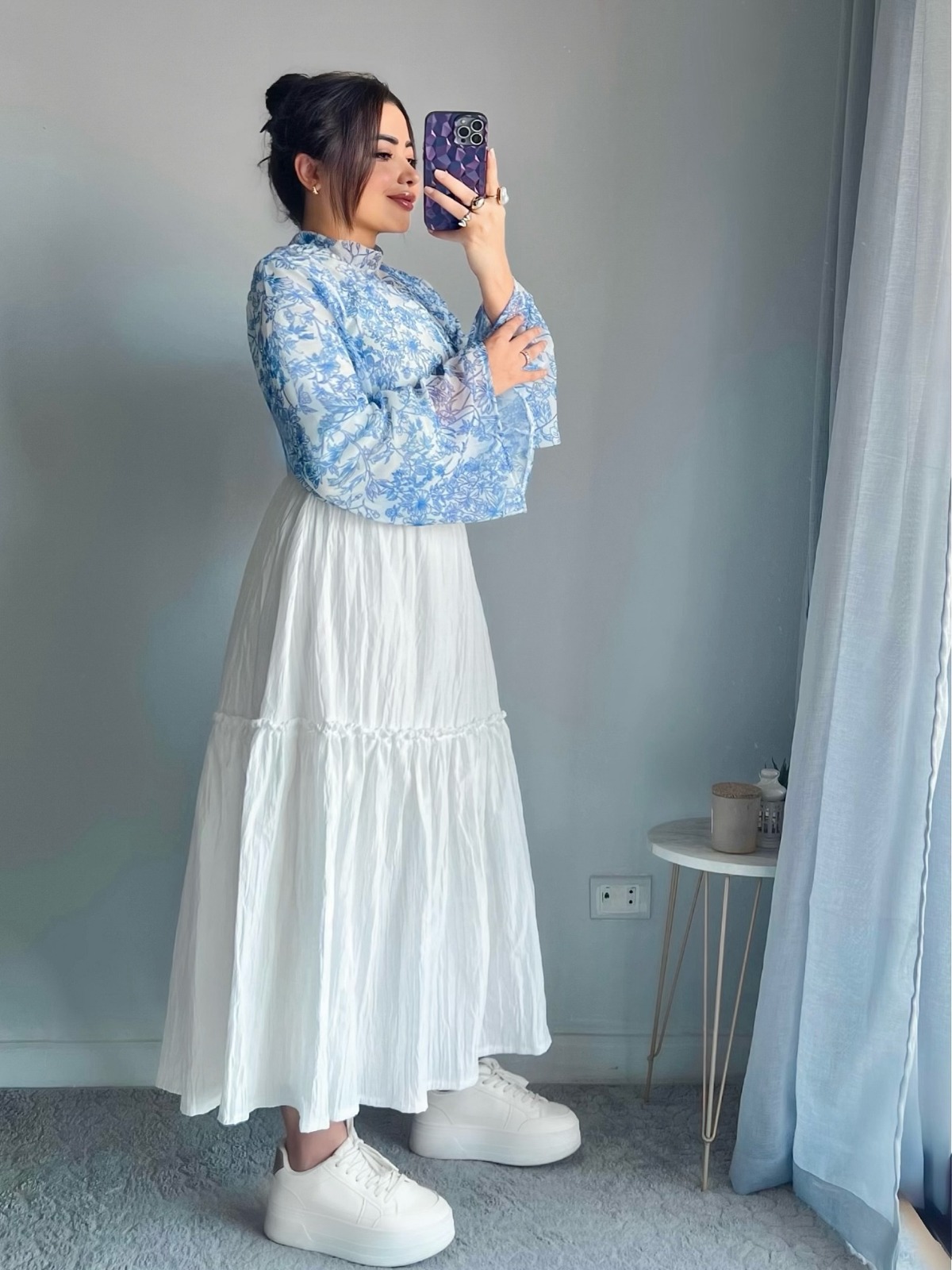 Two-piece Skirt Set NL022 - Image 3