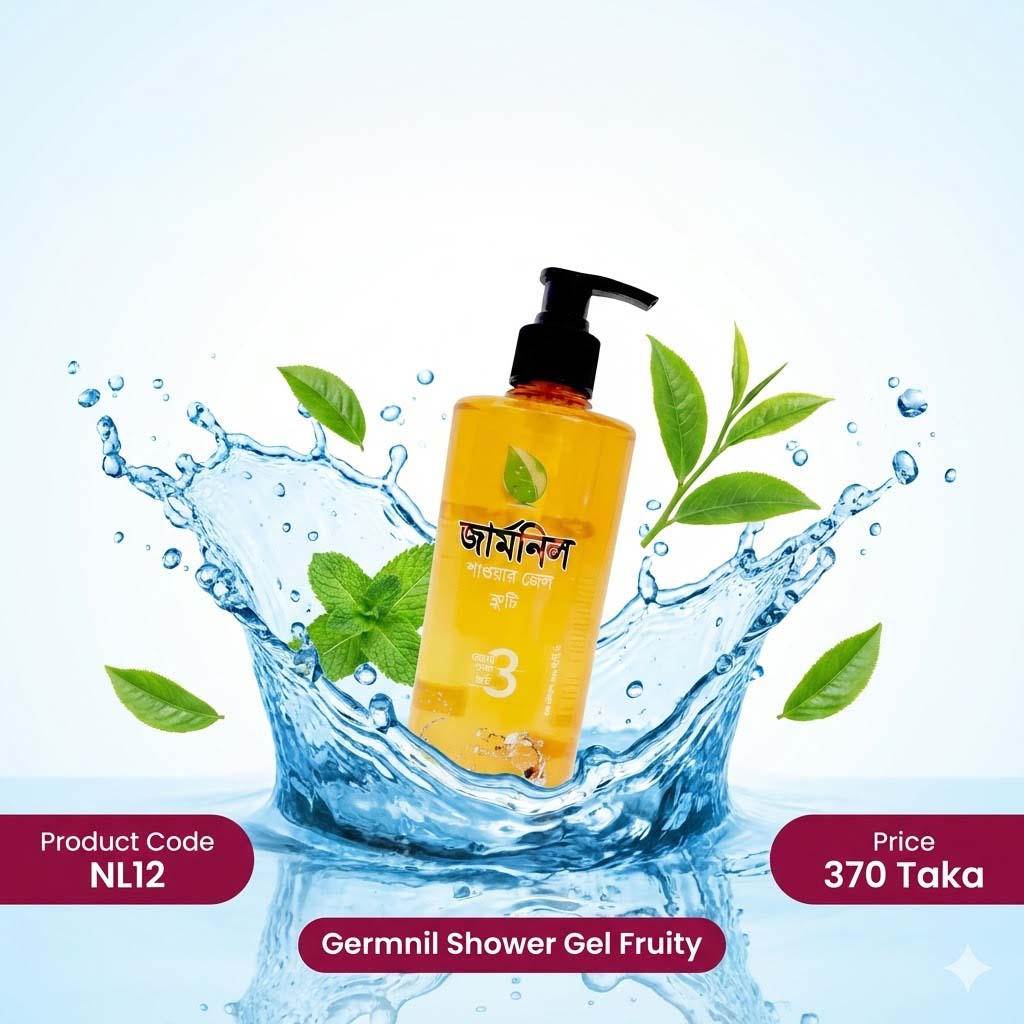 GERMNIL Fruity 3 in 1 Shower Gel (Face, Hair & Body) (NL12)